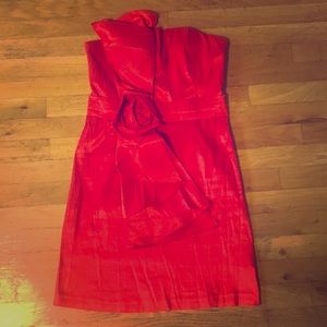 Strapless Red Dress!